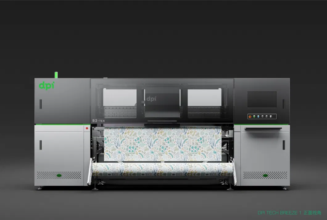 Digital Sublimation Textile Printer with 12 Kyocera Printing Heads