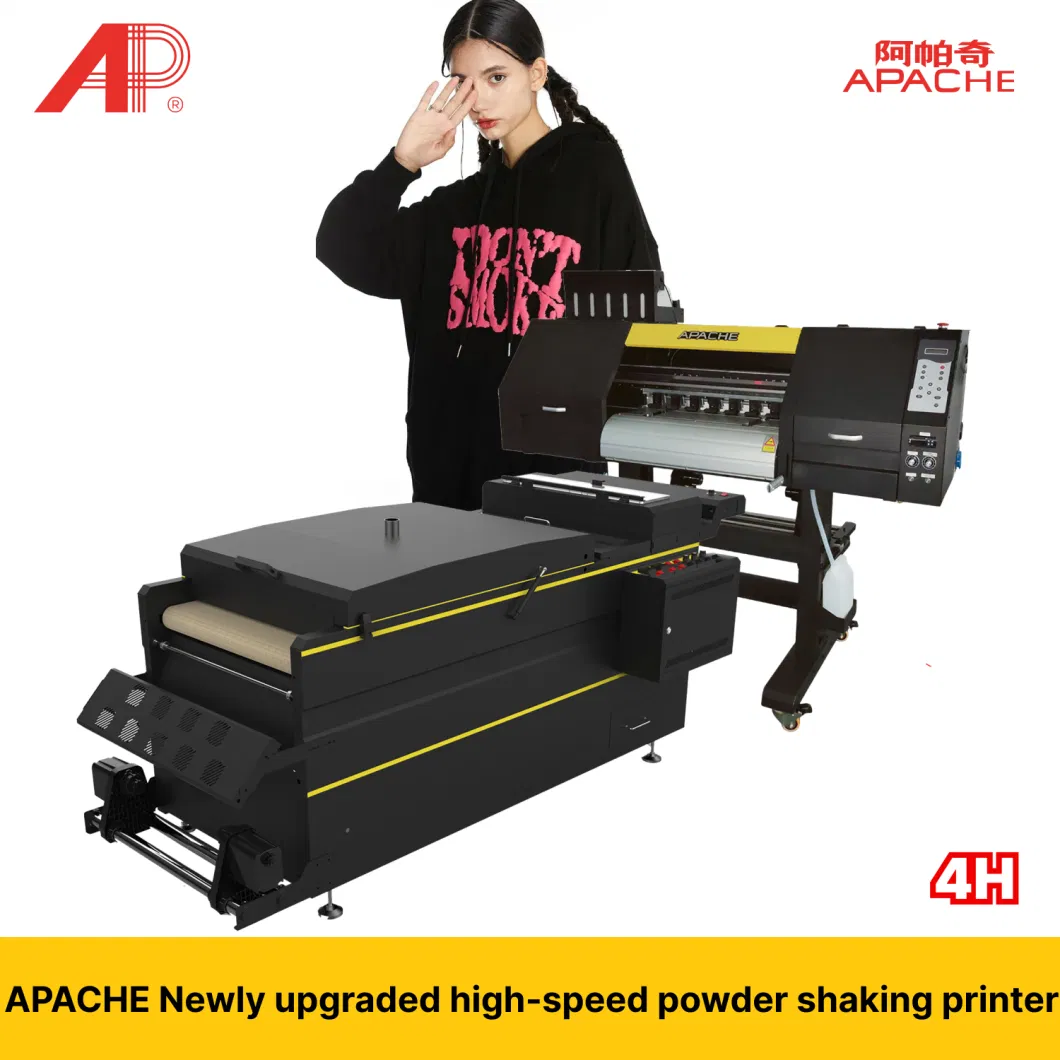 Apache Dtf Printer 60cm Textile T Shirt Printing Machine Inkjet Printer